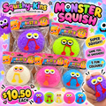 Monster Squish assorted colours - Squishy-Kins