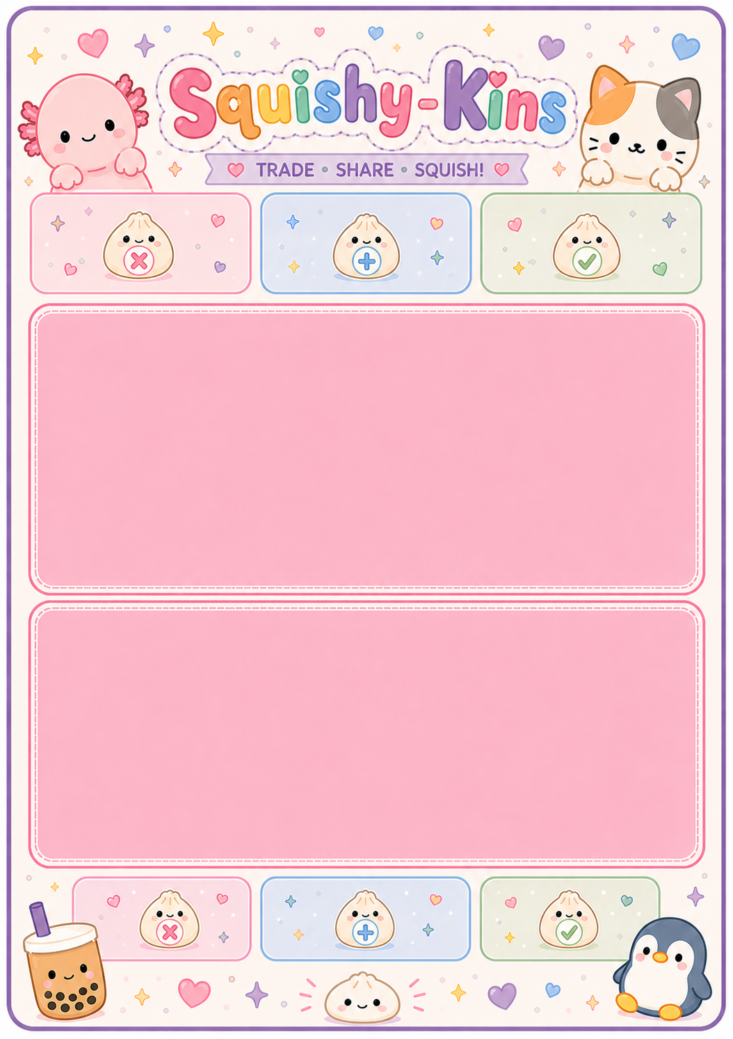 Squishy-Kins trading mat