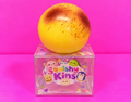 Sticky Slushy Cream Potato Squishy with box on pink background